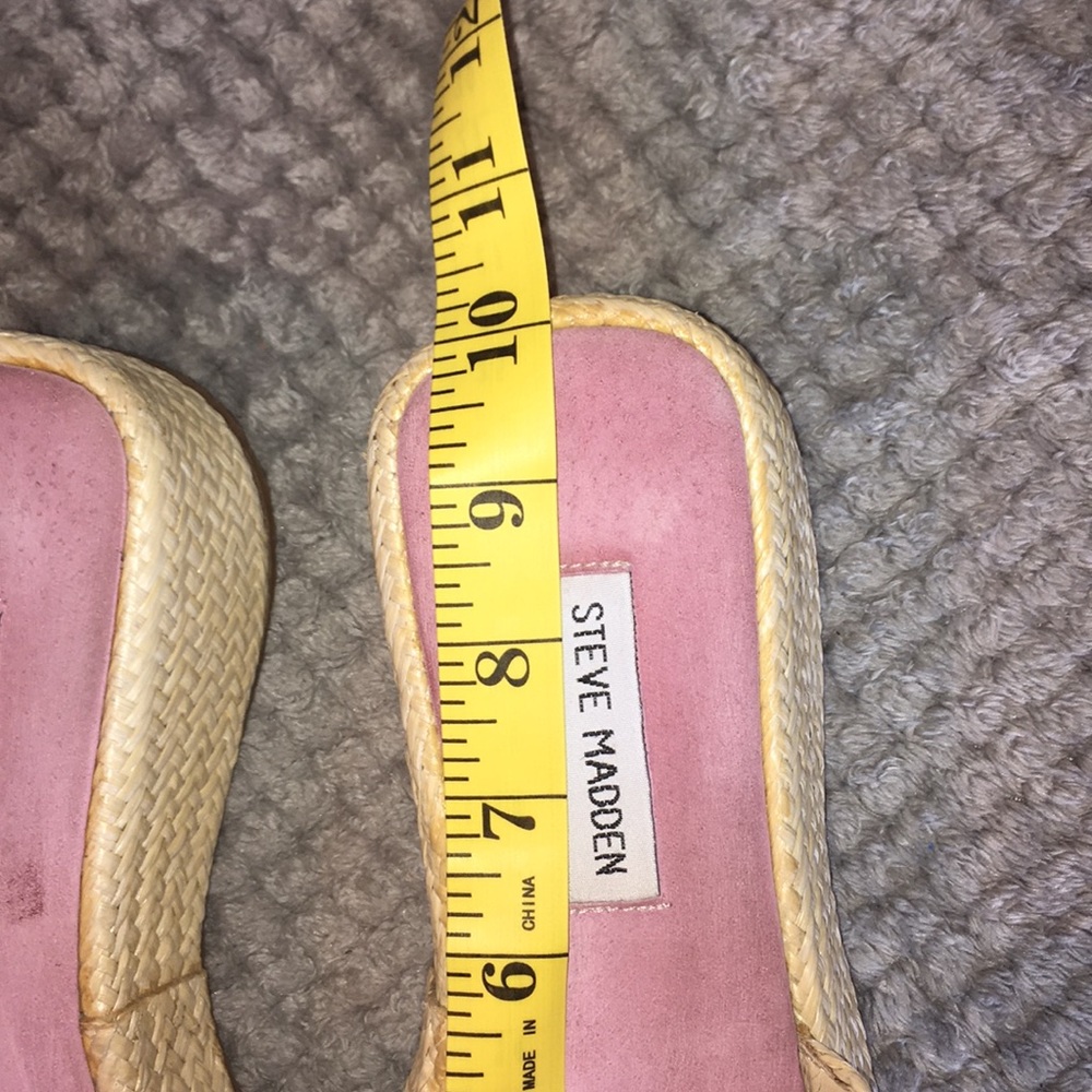 Steve Madden Espadrille Platform Flower Sandals - Picture 7 of 8